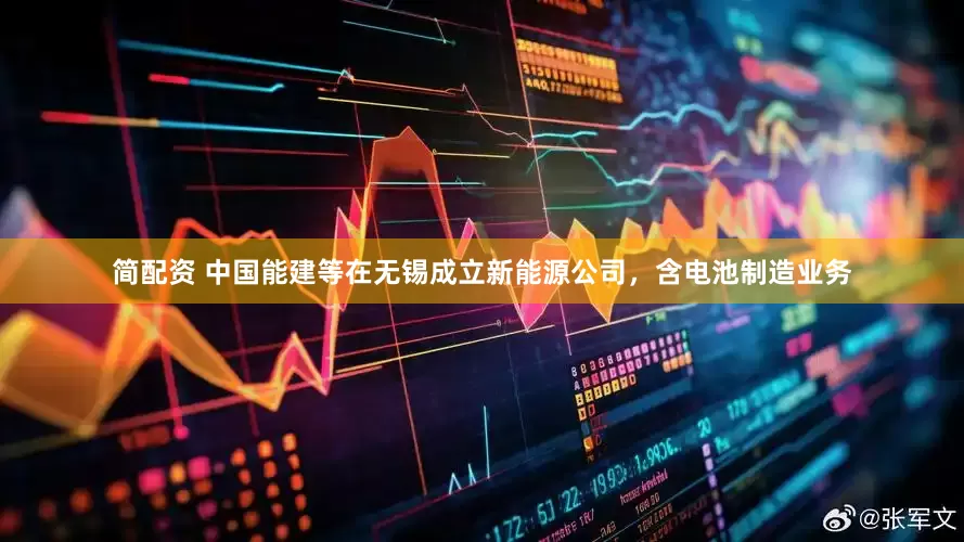简配资 中国能建等在无锡成立新能源公司，含电池制造业务